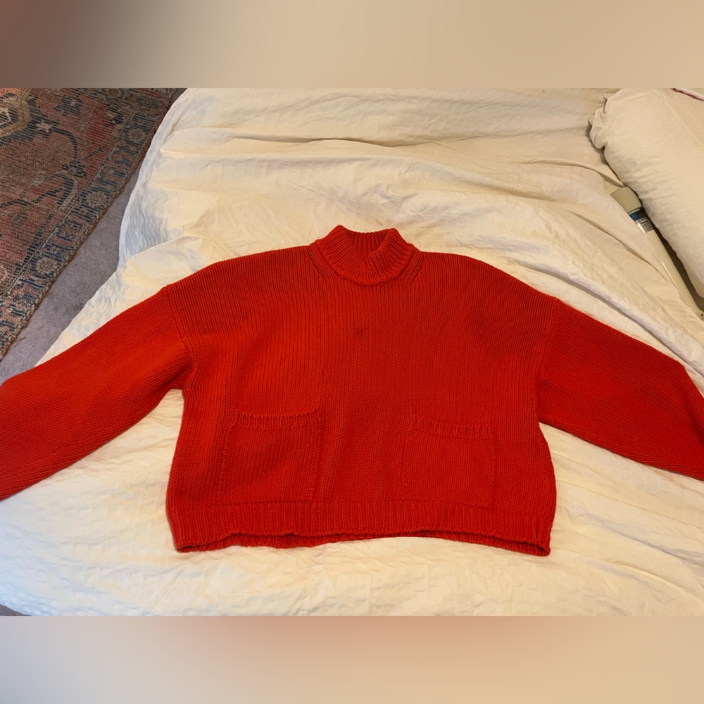 Babaa cotton sweater #20 - summer flame